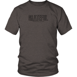 Grateful Unisex Shirt BLK Print