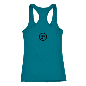 Showroom Standard  Def Racerback Tank BLK print