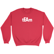 Load image into Gallery viewer, tEAm Crewneck WHITE Print
