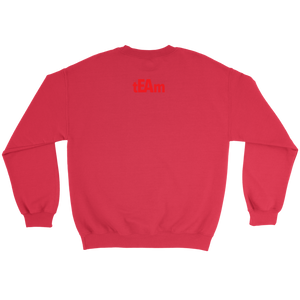 EA X tEAm Crewneck Sweatshirt RED Print