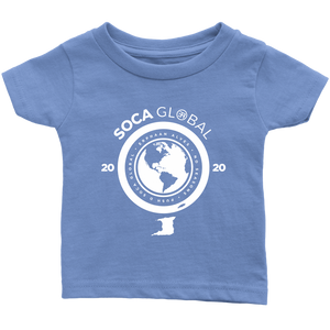 Soca Global Infant T-Shirt WHITE print