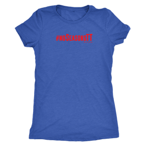 No Seasons RED Print Womens