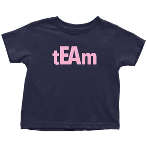 tEAm Toddler T-Shirt  BLACK Print