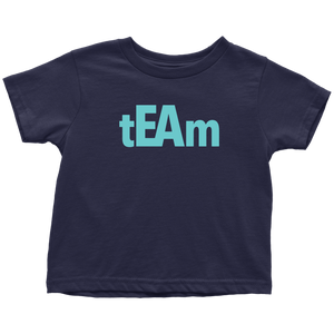 tEAm Toddler T-Shirt  BLACK Print