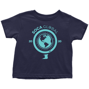 Soca Global Toddler T-Shirt TURQ print