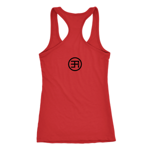 Showroom Standard  Def Racerback Tank BLK print
