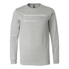 Load image into Gallery viewer, WMNS Showroom Standard Def Long Sleeve WHITE print
