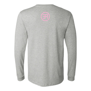 Overdue Long Sleeve PINK print