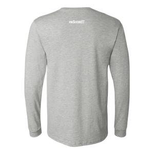 No Seasons Long Sleeve WHITE Print