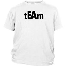 Load image into Gallery viewer, tEAm Youth T-Shirt  BLACK Print
