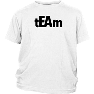 tEAm Youth T-Shirt  BLACK Print