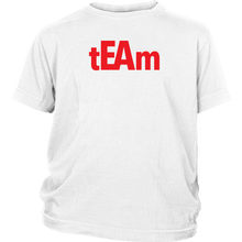 Load image into Gallery viewer, tEAm Youth T-Shirt  BLACK Print
