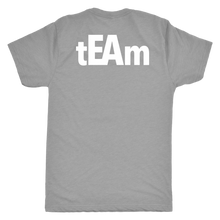 Load image into Gallery viewer, tEAm Large Back WHITE Print  Triblend tee
