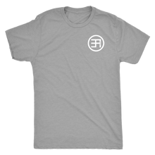 Load image into Gallery viewer, EA Small WHITE Print  Triblend tee
