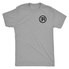 Load image into Gallery viewer, EA Small BLACK Print  Triblend tee
