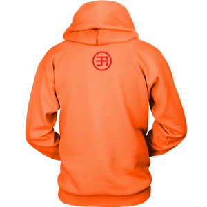 Grateful Unisex Hoodie RED Print