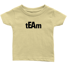 Load image into Gallery viewer, tEAm Infant T-Shirt  BLACK Print
