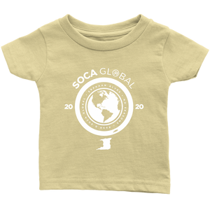 Soca Global Infant T-Shirt WHITE print