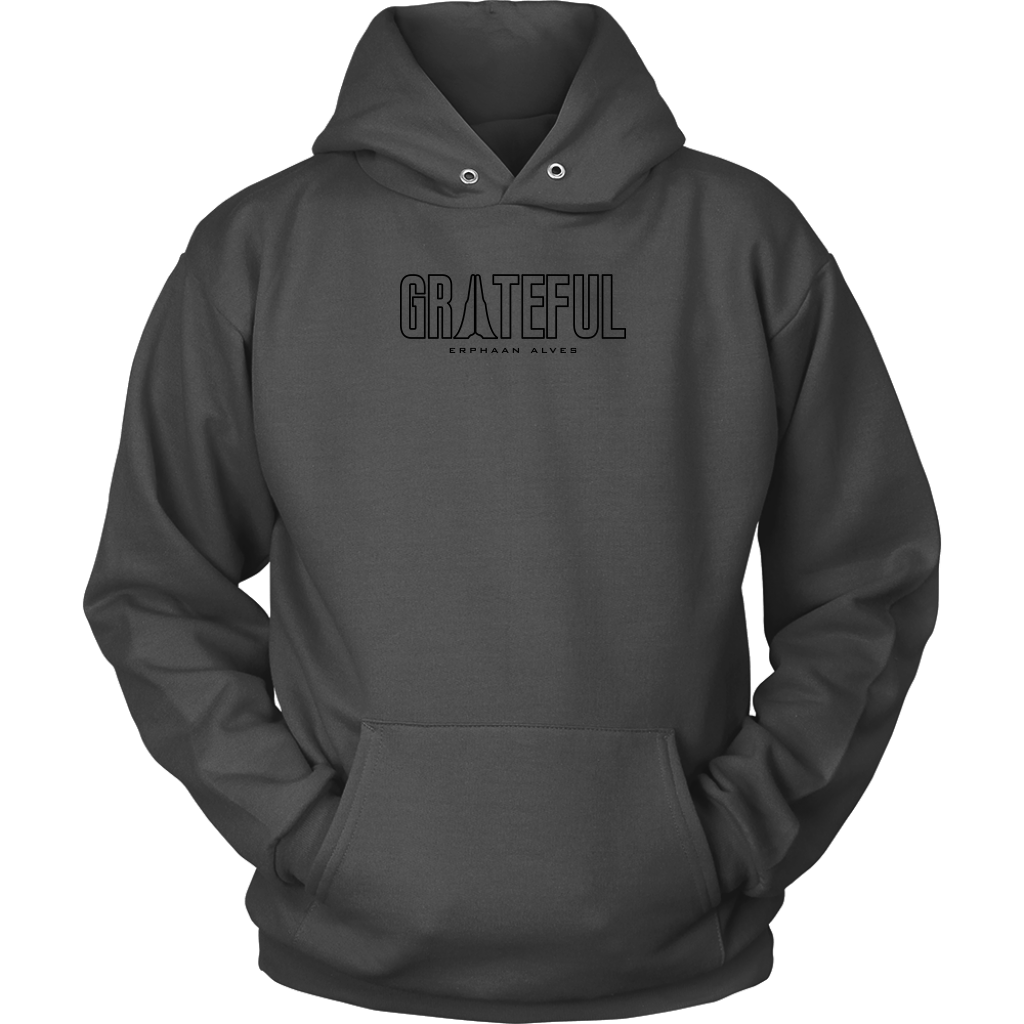 Grateful Unisex Hoodie BLK Print