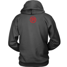 Load image into Gallery viewer, Grateful Unisex Hoodie RED Print
