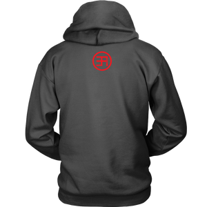 Grateful Unisex Hoodie RED Print