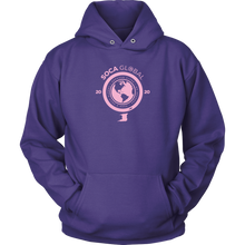 Load image into Gallery viewer, Soca Global Hoodie PINK print
