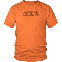 Load image into Gallery viewer, Grateful Unisex Shirt BLK Print
