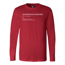Load image into Gallery viewer, WMNS Showroom Standard Def Long Sleeve WHITE print
