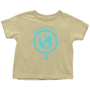 Soca Global Toddler T-Shirt TURQ print