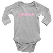 Load image into Gallery viewer, Overdue Baby Bodysuit PINK print
