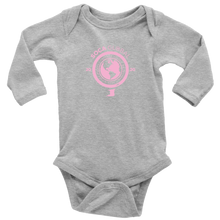 Load image into Gallery viewer, Soca Global Baby Bodysuit Long Sleeve PINK print
