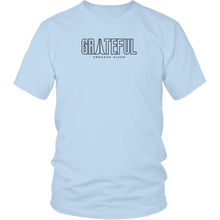 Load image into Gallery viewer, Grateful Unisex Shirt BLK Print
