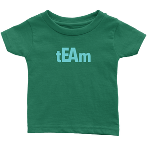 tEAm Infant T-Shirt  TURQ Print