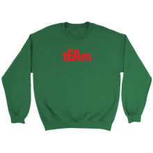 Load image into Gallery viewer, tEAm Crewneck RED Print
