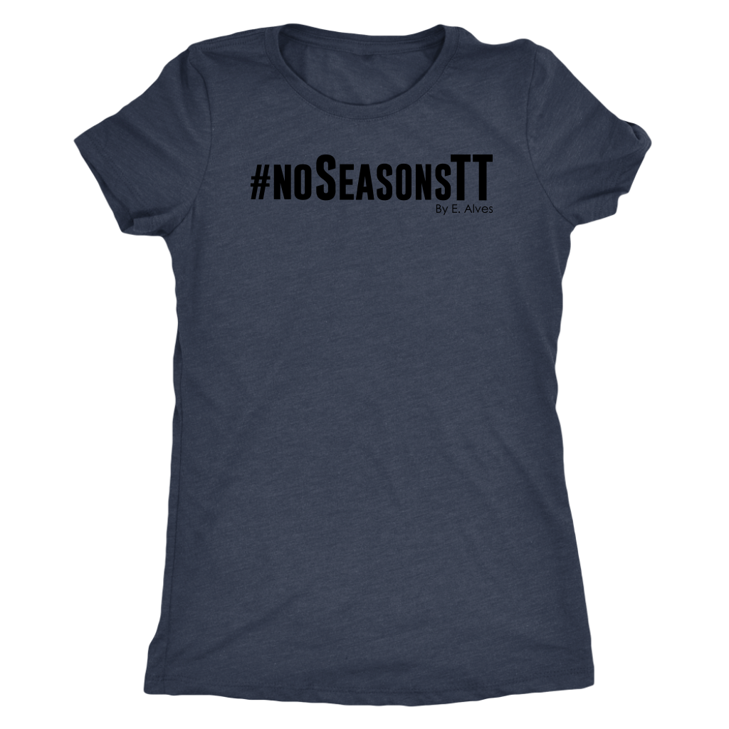 No Seasons BLK Print Womens
