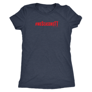 No Seasons RED Print Womens