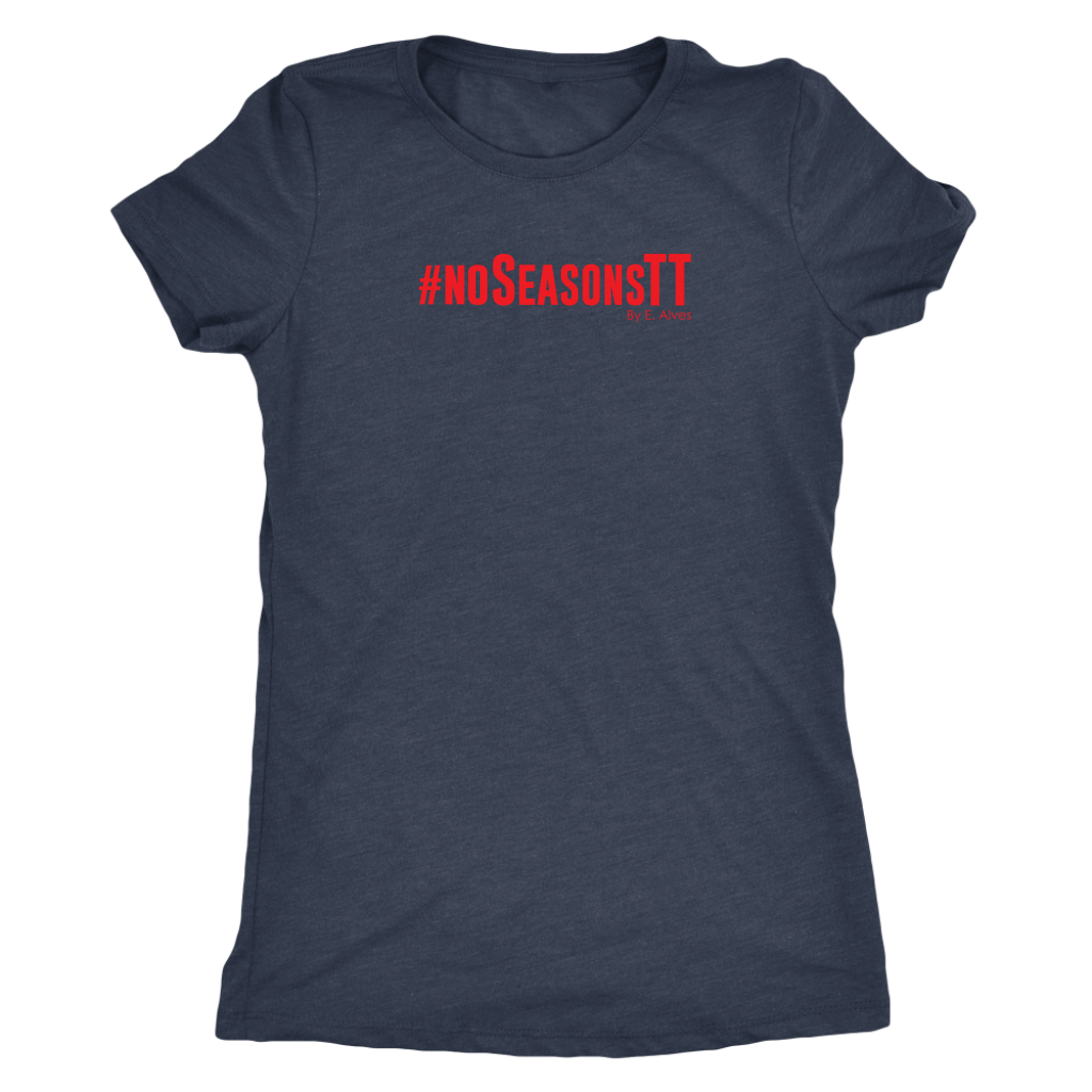 No Seasons RED Print Womens