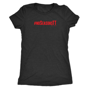 No Seasons RED Print Womens