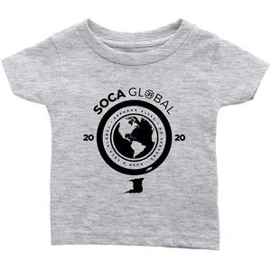 Soca Global Infant T-Shirt BLACK print