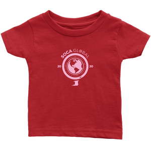 Soca Global Infant T-Shirt PINK print