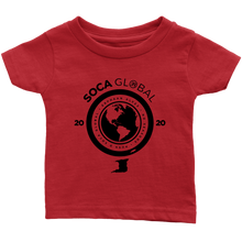 Load image into Gallery viewer, Soca Global Infant T-Shirt BLACK print
