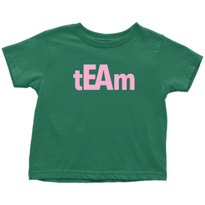 tEAm Toddler T-Shirt  BLACK Print