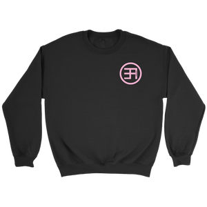 EA X tEAm Crewneck Sweatshirt Pink Print