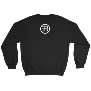 Overdue Crewneck Sweatshirt White Print