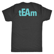 Load image into Gallery viewer, tEAm Large Back TURQ Print  Triblend tee
