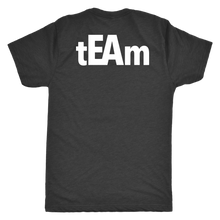 Load image into Gallery viewer, tEAm Large Back WHITE Print  Triblend tee

