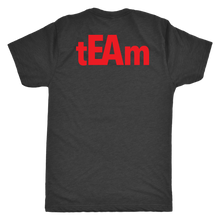 Load image into Gallery viewer, tEAm Large Back RED Print  Triblend tee
