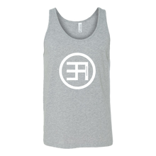 Load image into Gallery viewer, EA Unisex Tank WHITE print
