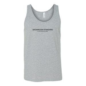 Showroom Standard  NTD Unisex Tank BLK print