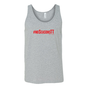 No Seasons  Unisex Tank RED print